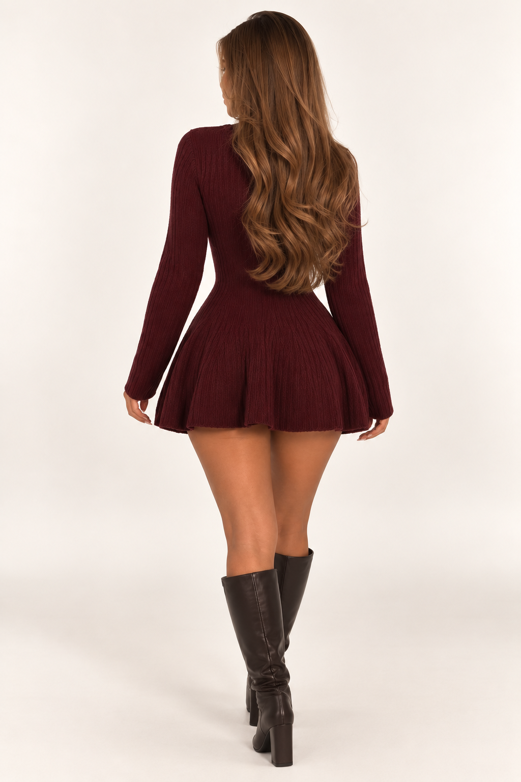 Bordeaux Muse Kleid